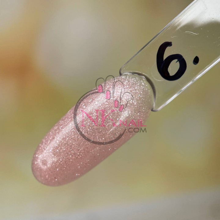 Жидкий полигель Crooz Shimmer Liquid Polygel №06, 15 мл
